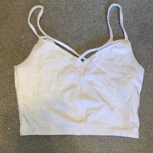 HOLLISTER WHITE CROP TOP